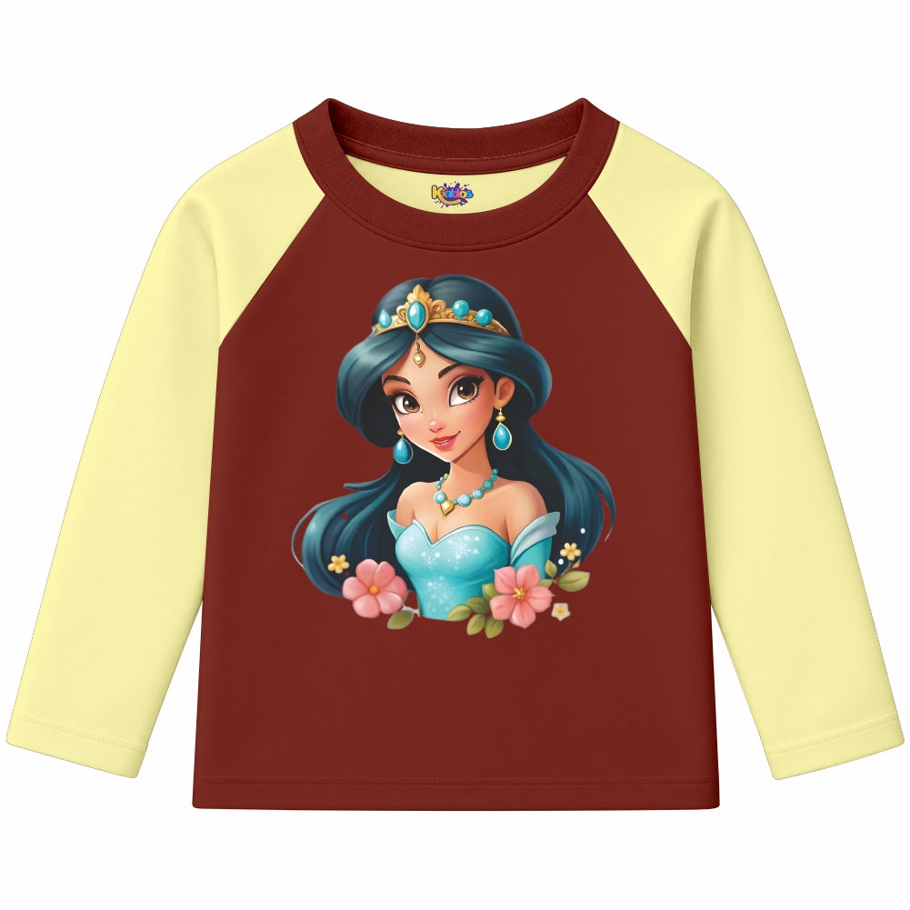 Princess jasmine (Ragnal Sleeve Shirt)