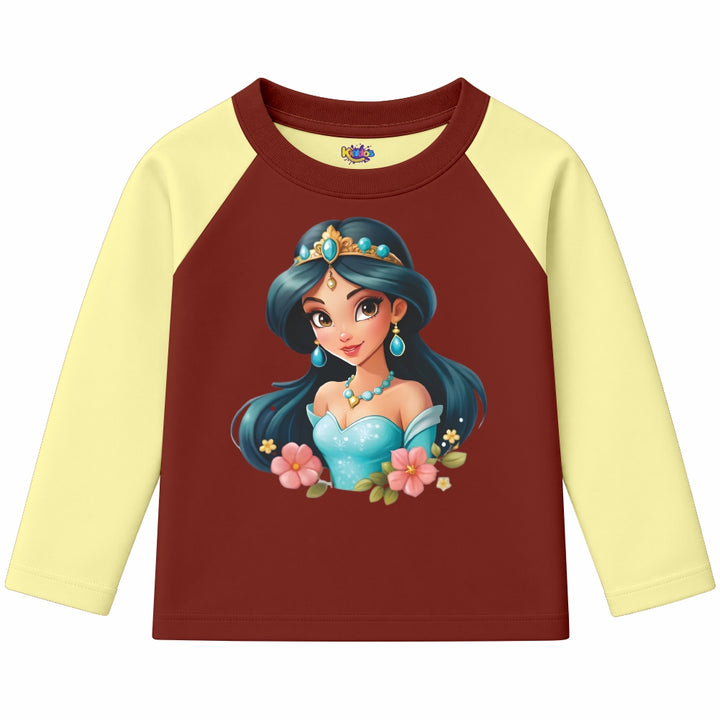 Princess jasmine (Ragnal Sleeve Shirt)