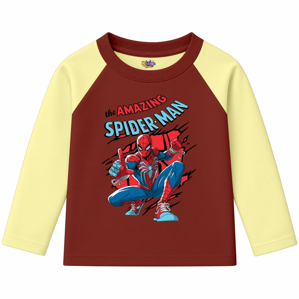 The Amazing Spider-Man (Ragnal Sleeve Shirt)
