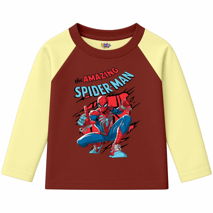 The Amazing Spider-Man (Ragnal Sleeve Shirt)