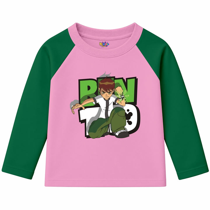 BEN 10 - Ben Tennyson (Ragnal Sleeve Shirt)
