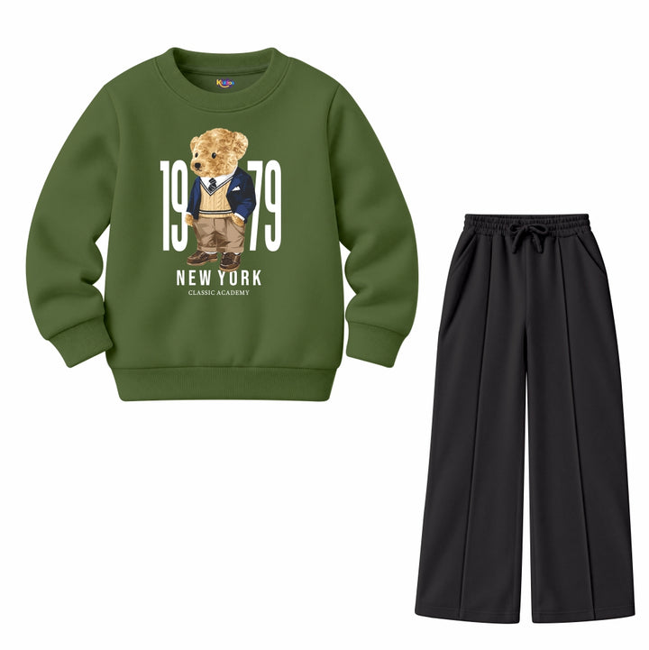 Polo Bear New York Design (Fleece Pair)