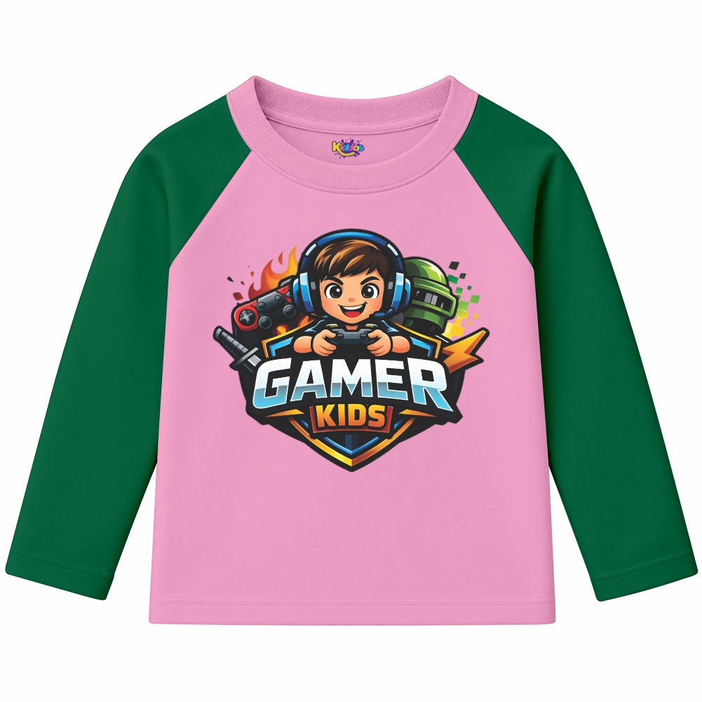 Gamer Kid (Ragnal Sleeve Shirt)