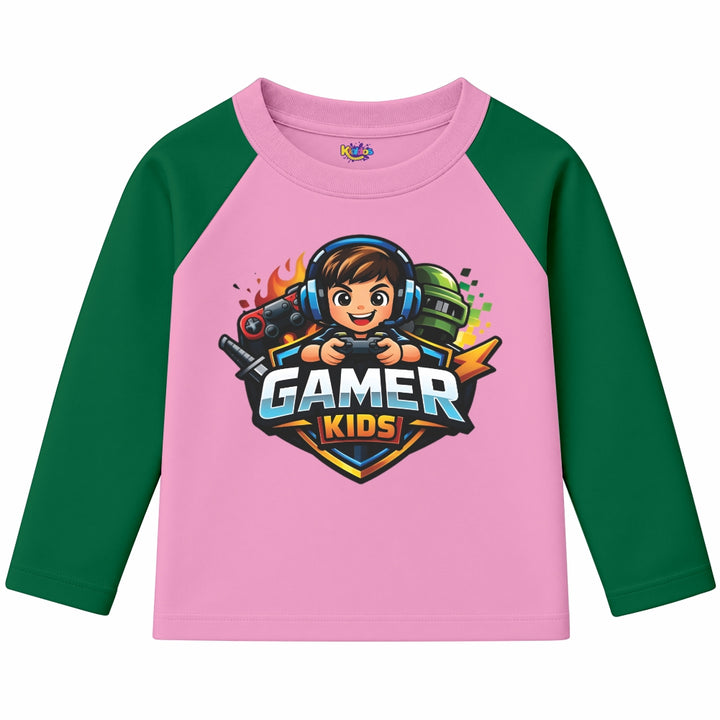 Gamer Kid (Ragnal Sleeve Shirt)