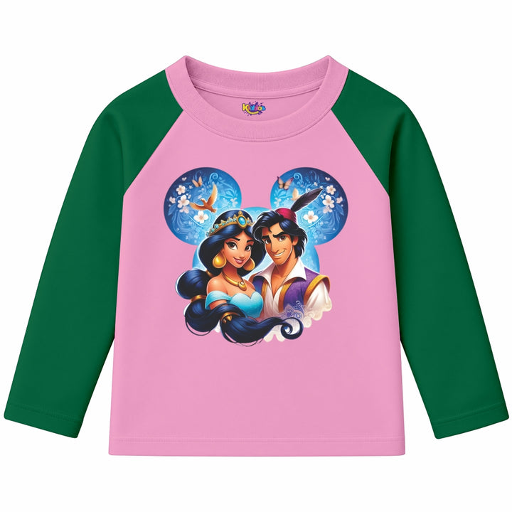 Alha Din with Jasmine (Ragnal Sleeve Shirt)
