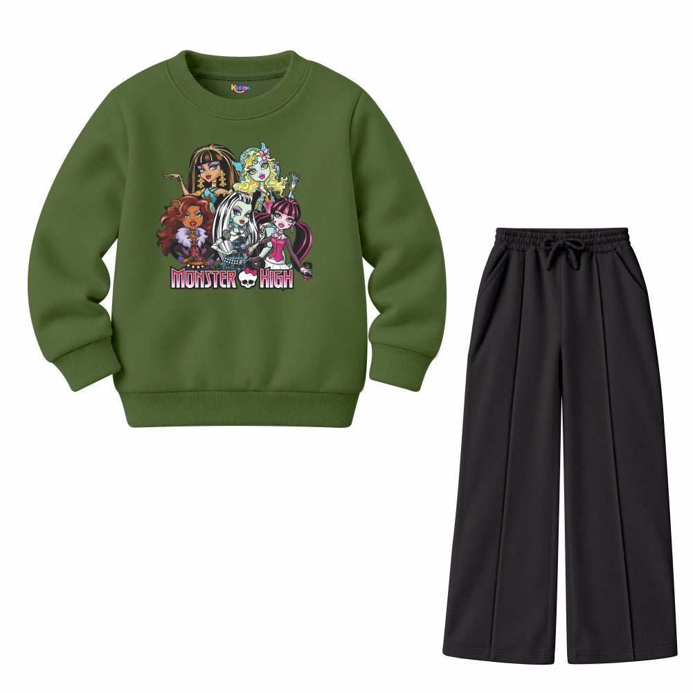 Girls Ghoul Doll (Fleece Pair)
