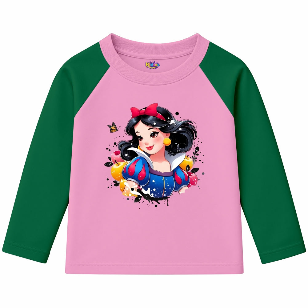 Snow White Disney Princess (Ragnal Sleeve Shirt)