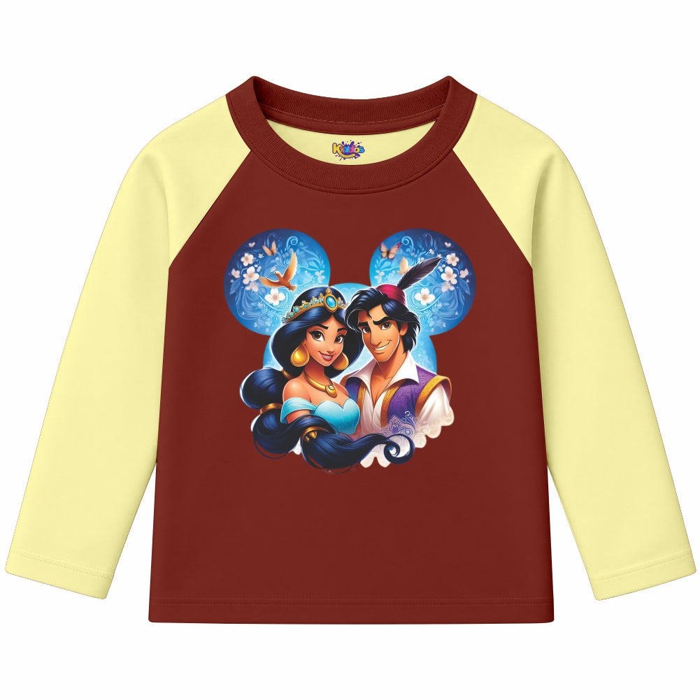Alha Din with Jasmine (Ragnal Sleeve Shirt)
