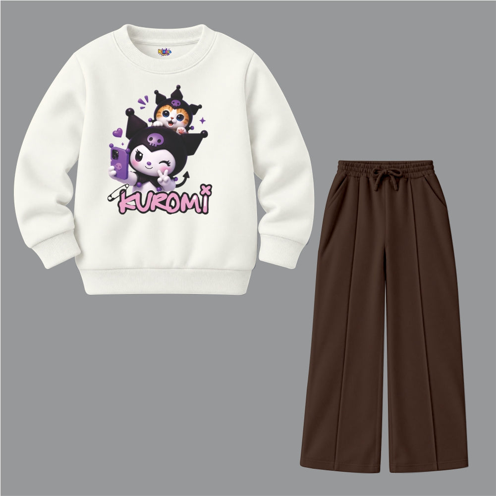 Kuromi Selfie - Sanrio Girls (Fleece Pair)