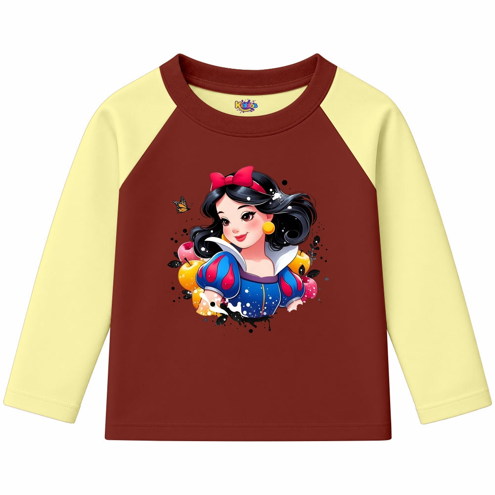 Snow White Disney Princess (Ragnal Sleeve Shirt)