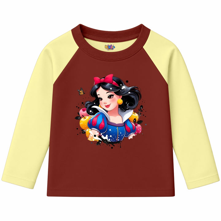Snow White Disney Princess (Ragnal Sleeve Shirt)