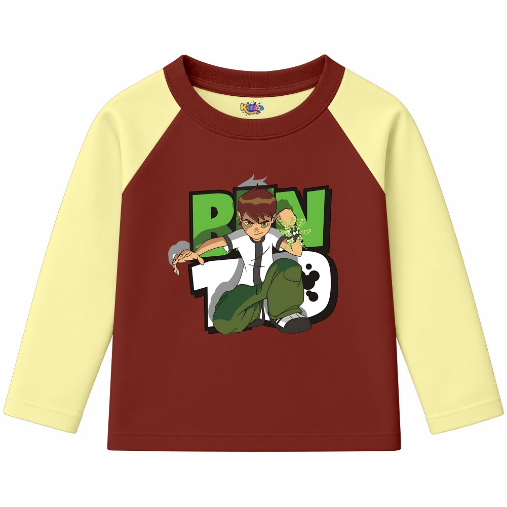 BEN 10 - Ben Tennyson (Ragnal Sleeve Shirt)
