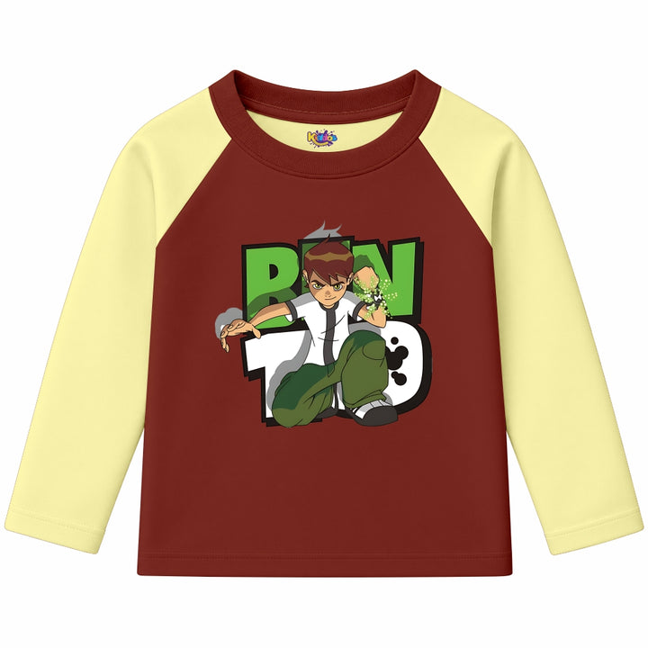 BEN 10 - Ben Tennyson (Ragnal Sleeve Shirt)