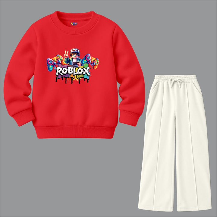 Roblox Noob with Game Controllers (Fleece Pair)