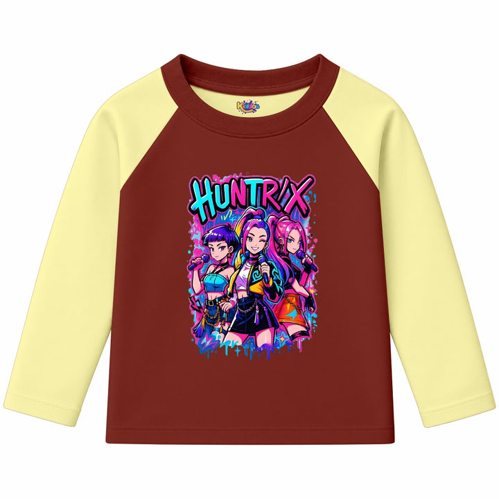 Demon Hunter Girls Huntrix (Ragnal Sleeve Shirt)