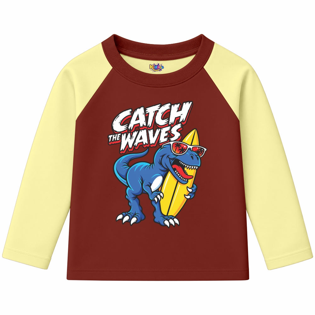 Catch the Waves (Ragnal Sleeve Shirt)
