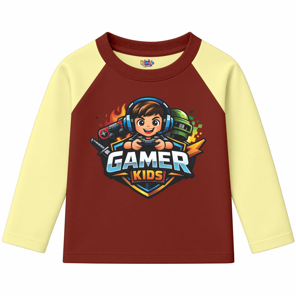 Gamer Kid (Ragnal Sleeve Shirt)