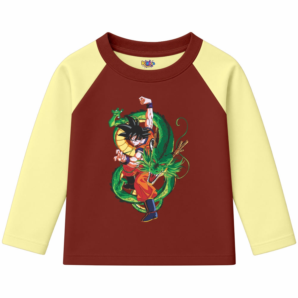 DRAGONBALL Z GOKU (Ragnal Sleeve Shirt)