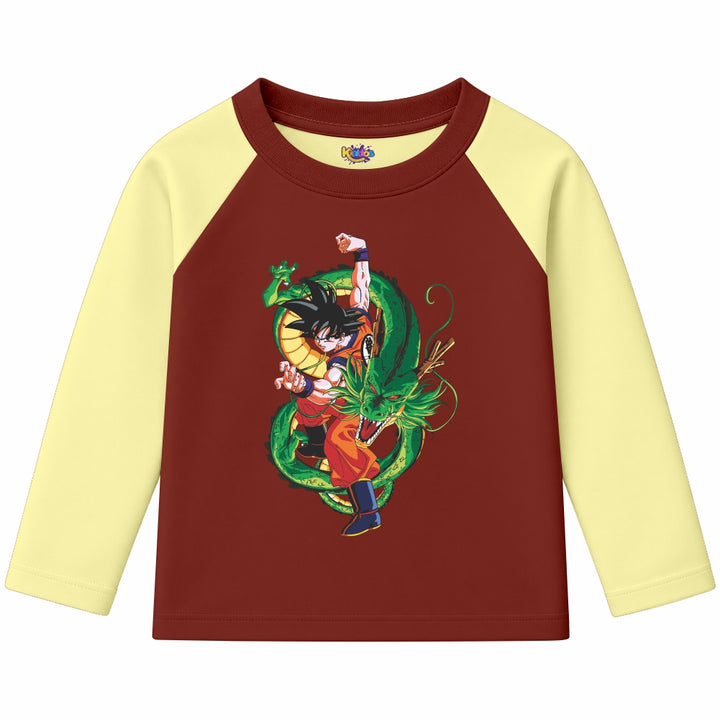 DRAGONBALL Z GOKU (Ragnal Sleeve Shirt)