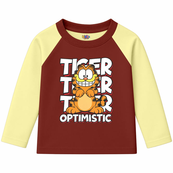 TIGER OPTIMISTIC (Ragnal Sleeve Shirt)