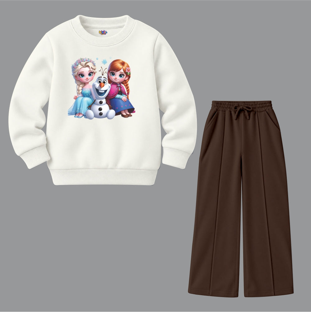 Frozen Elsa Anna Olaf (Fleece Pair)