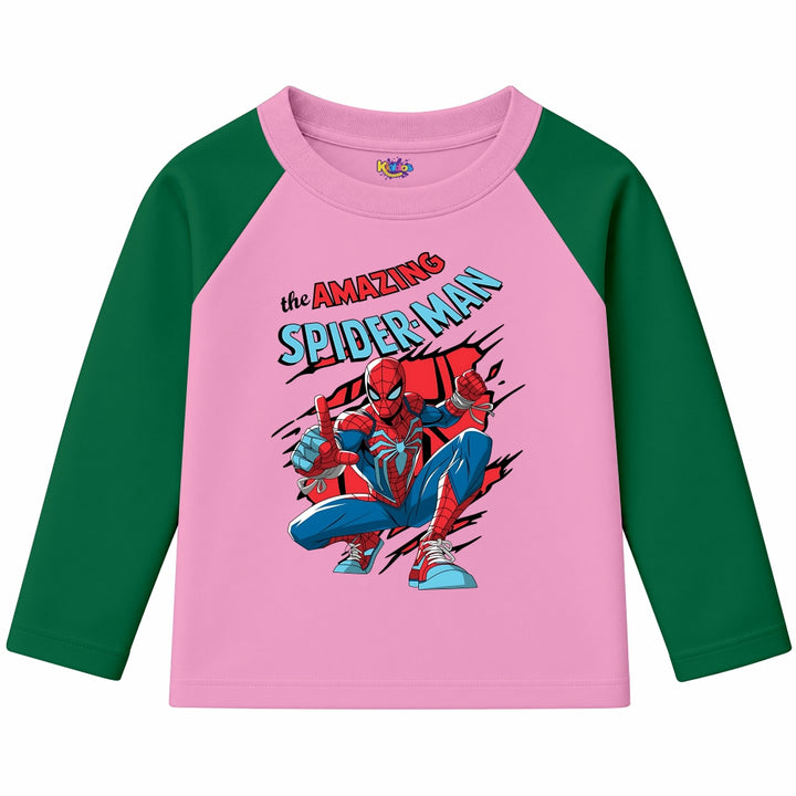 The Amazing Spider-Man (Ragnal Sleeve Shirt)