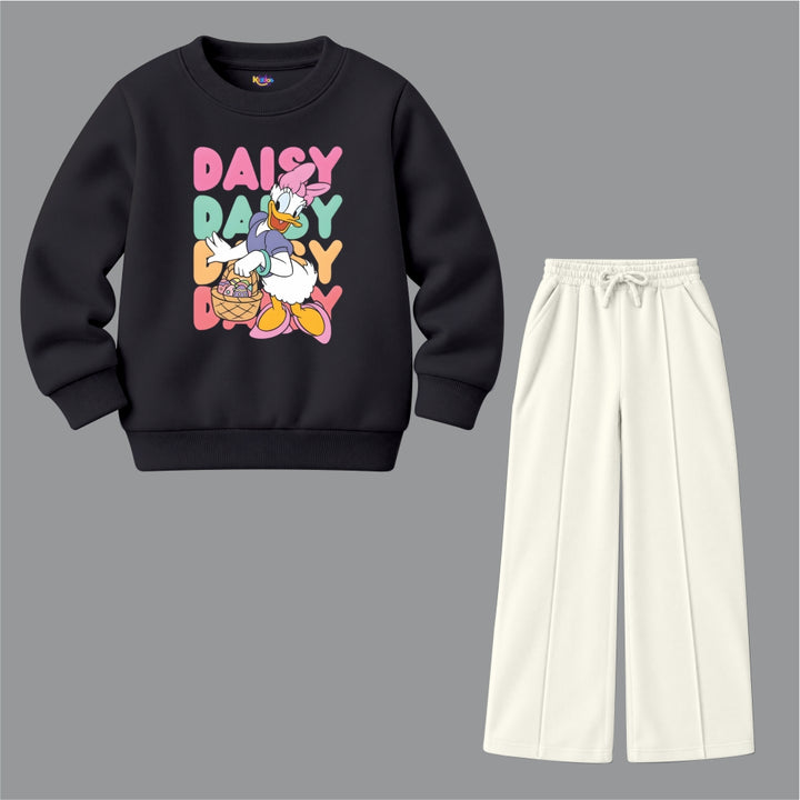 Daisy Little Girls Retro Duck (Fleece Pair)