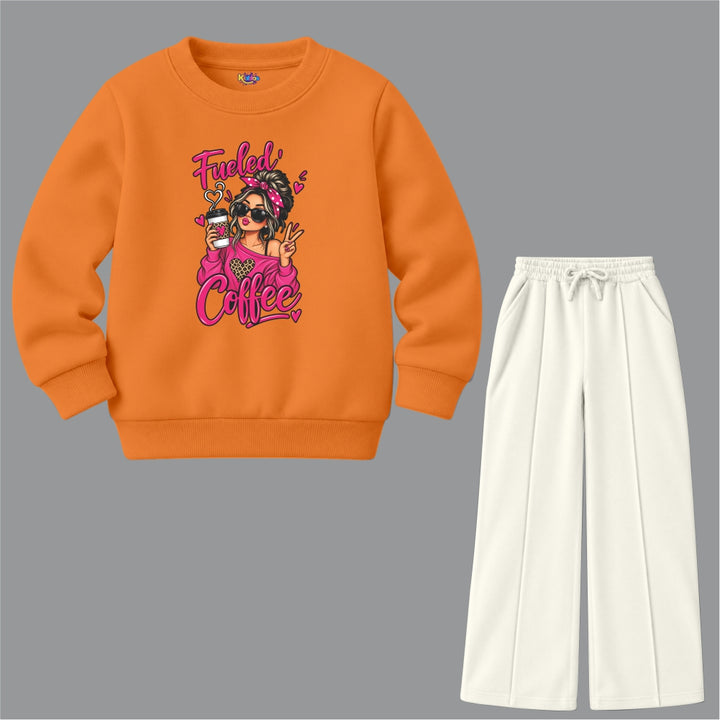 Coffee Lover Girl (Fleece Pair)