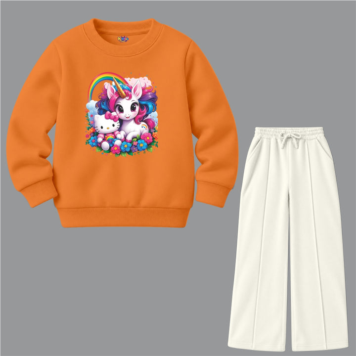Hello Kitty Unicorn Rainbow (Fleece Pair)