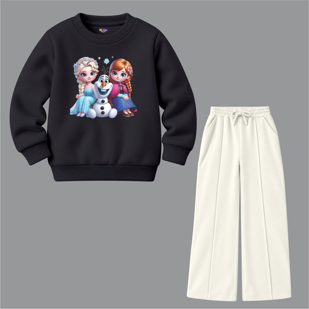 Frozen Elsa Anna Olaf (Fleece Pair)