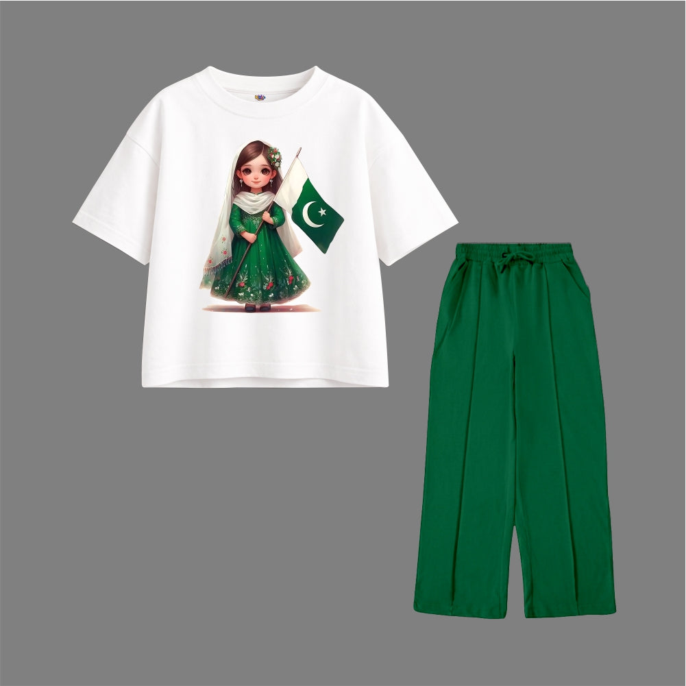 14 AUGUST CUTE PAKISTANI GIRL Oversized Tracksuit