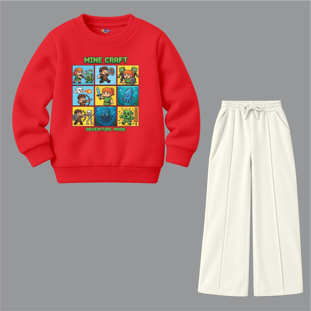 Boys Pixel Adventure (Fleece Pair)