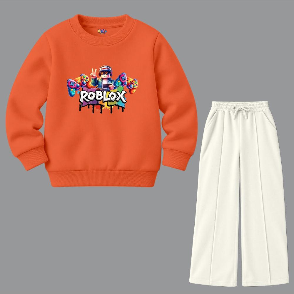 Roblox Noob with Game Controllers (Fleece Pair)