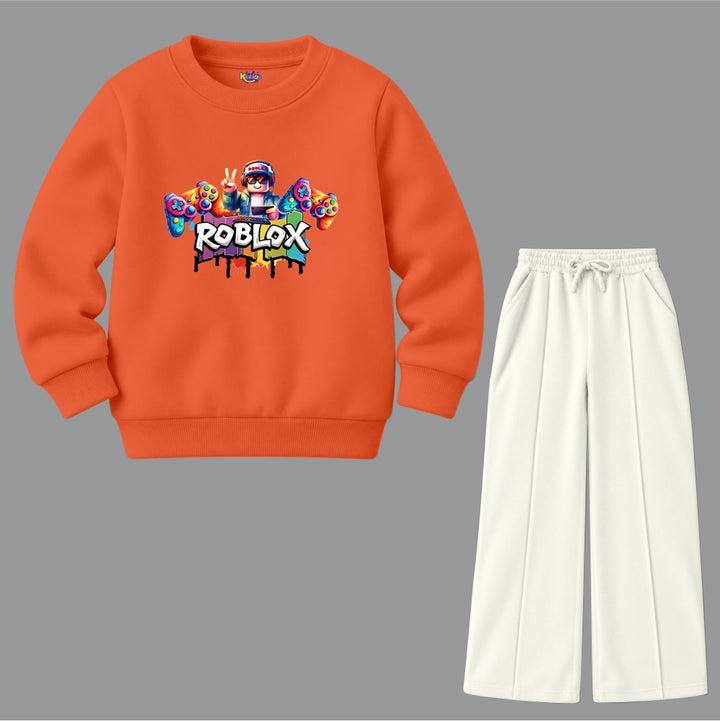 Roblox Noob with Game Controllers (Fleece Pair)