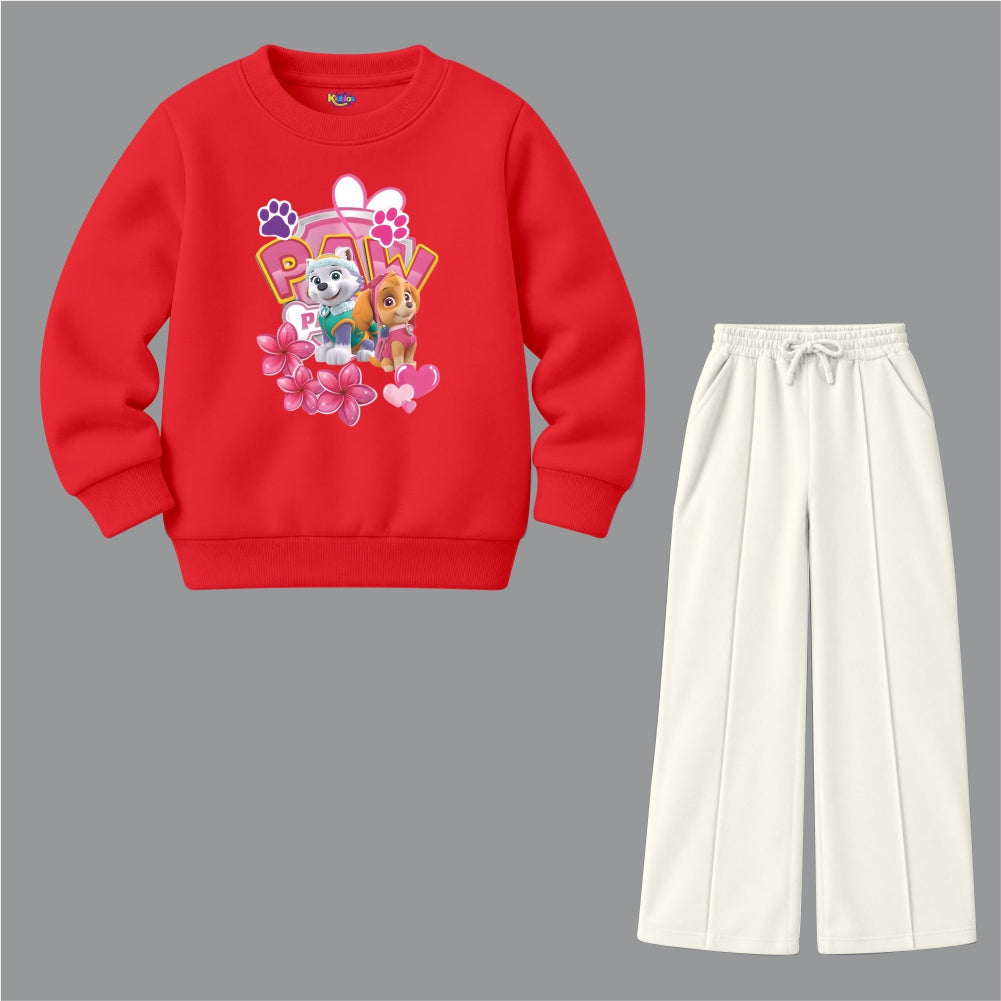 PAW PATROL FLOWERS (Fleece Pair)