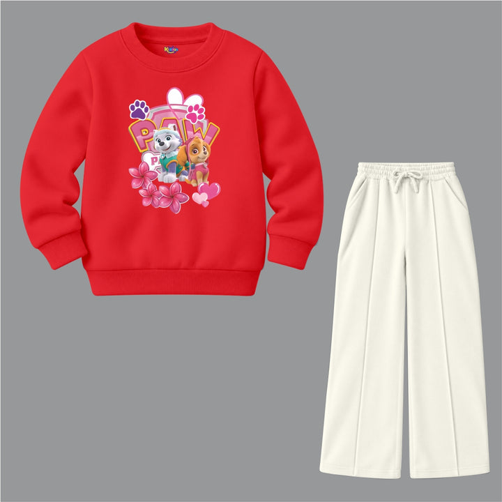 PAW PATROL FLOWERS (Fleece Pair)