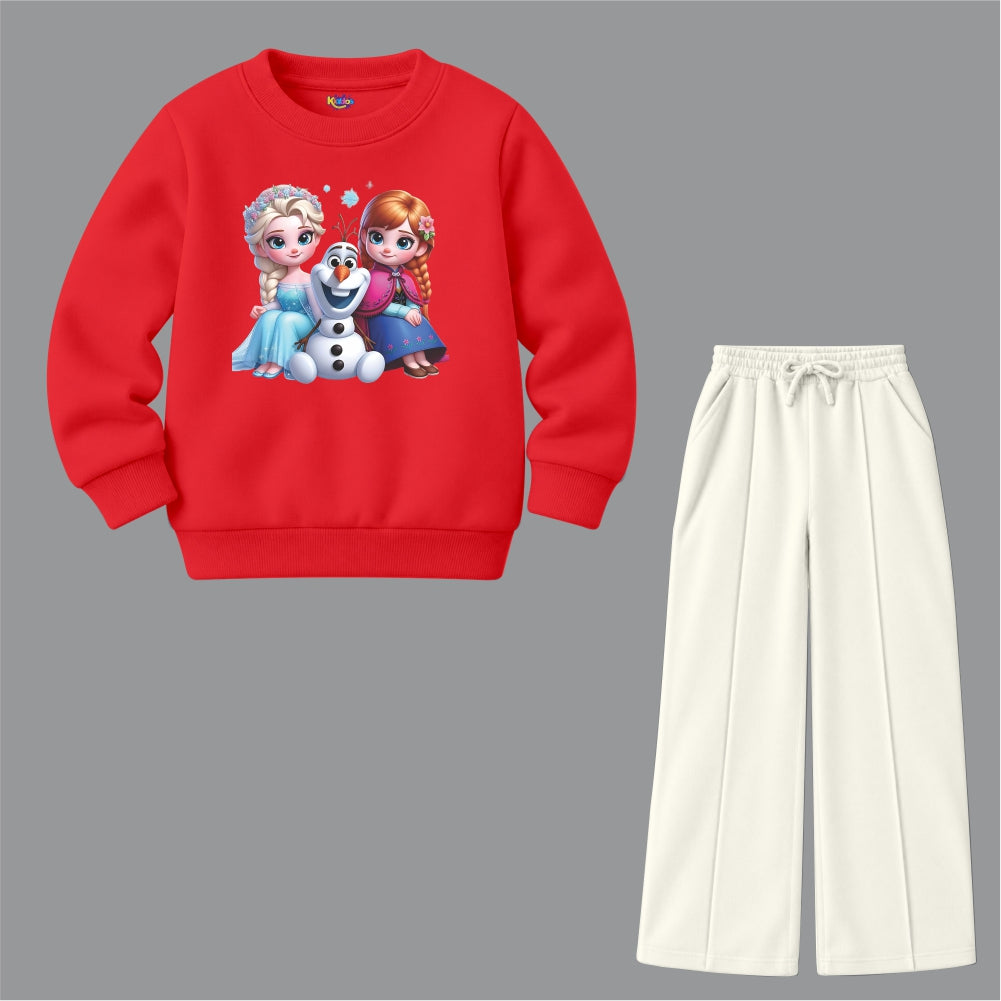 Frozen Elsa Anna Olaf (Fleece Pair)