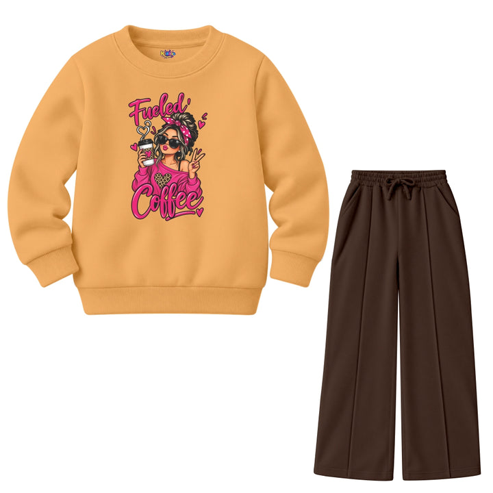 Coffee Lover Girl (Fleece Pair)
