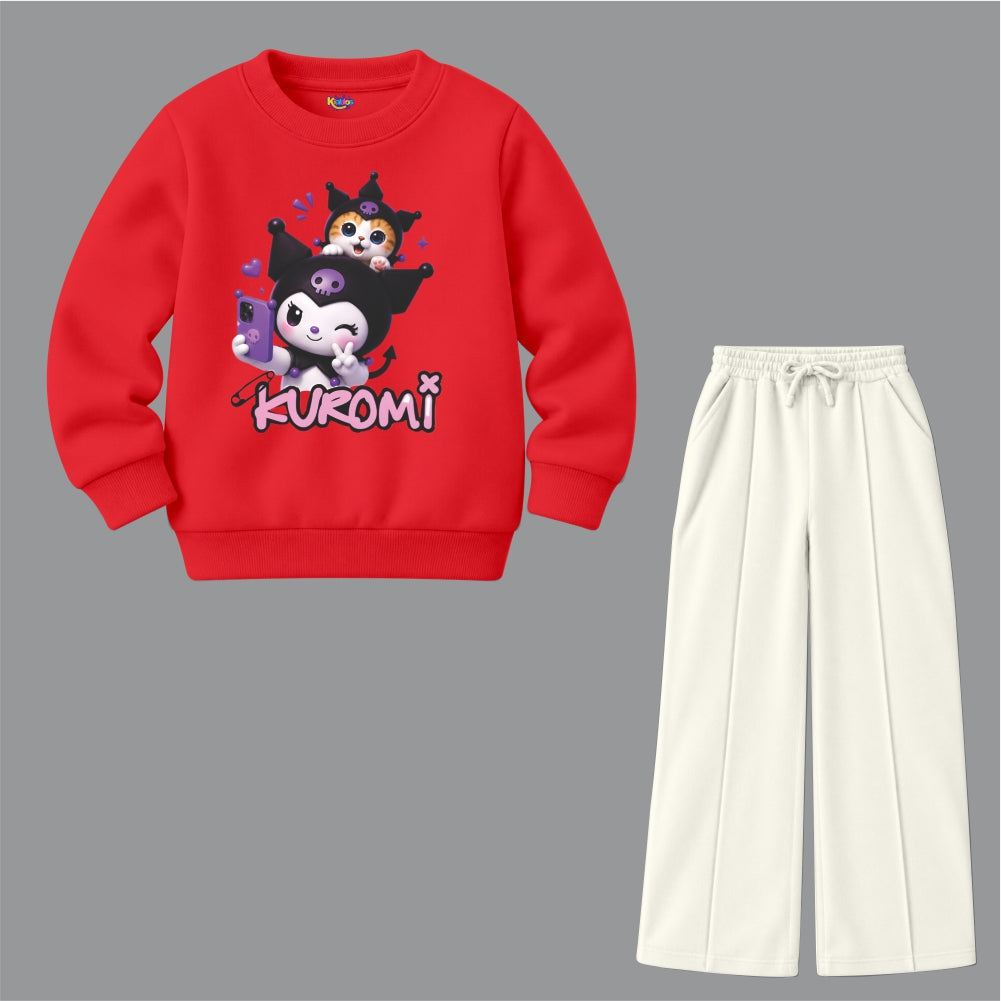 Kuromi Selfie - Sanrio Girls (Fleece Pair)