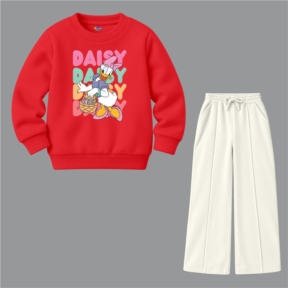 Daisy Little Girls Retro Duck (Fleece Pair)