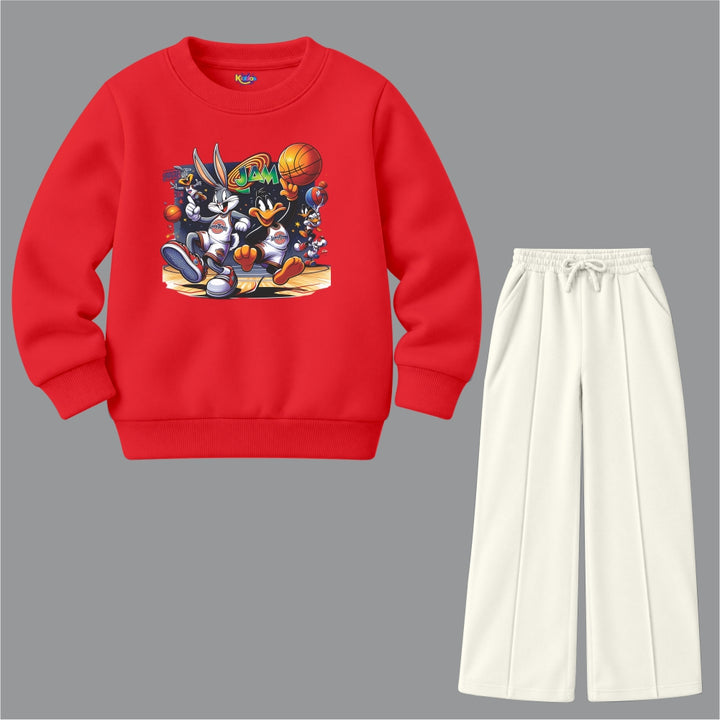 Bugs Bunny and Deffey Duck (Fleece Pair)