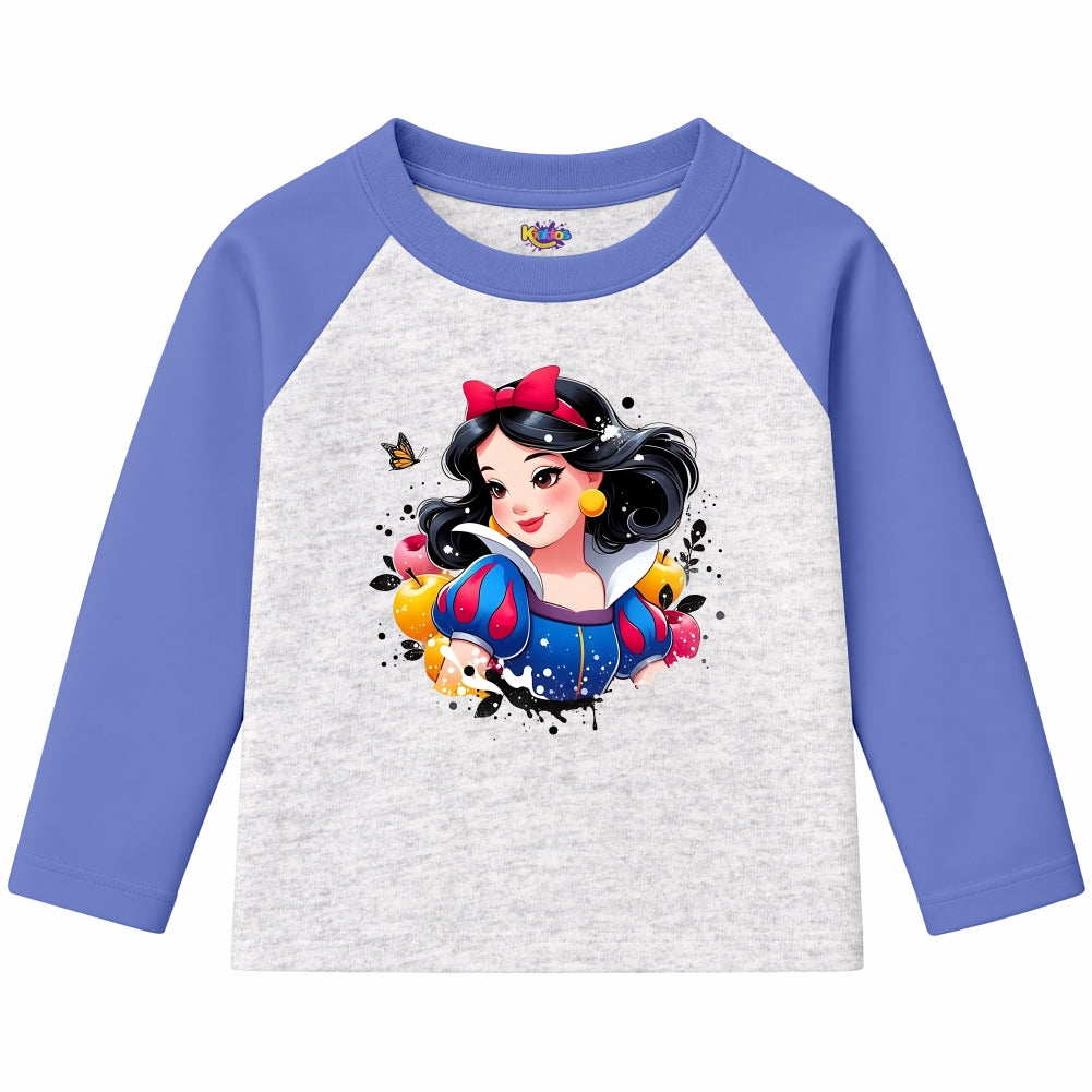 Snow White Disney Princess (Ragnal Sleeve Shirt)