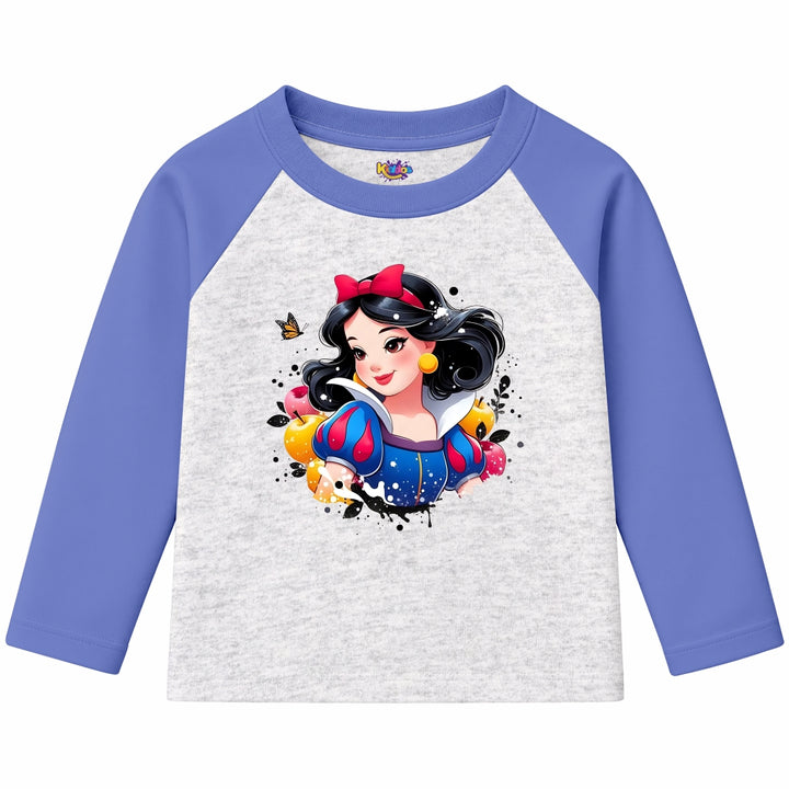 Snow White Disney Princess (Ragnal Sleeve Shirt)