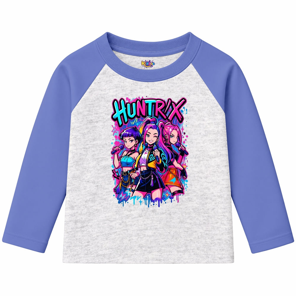 Demon Hunter Girls Huntrix (Ragnal Sleeve Shirt)