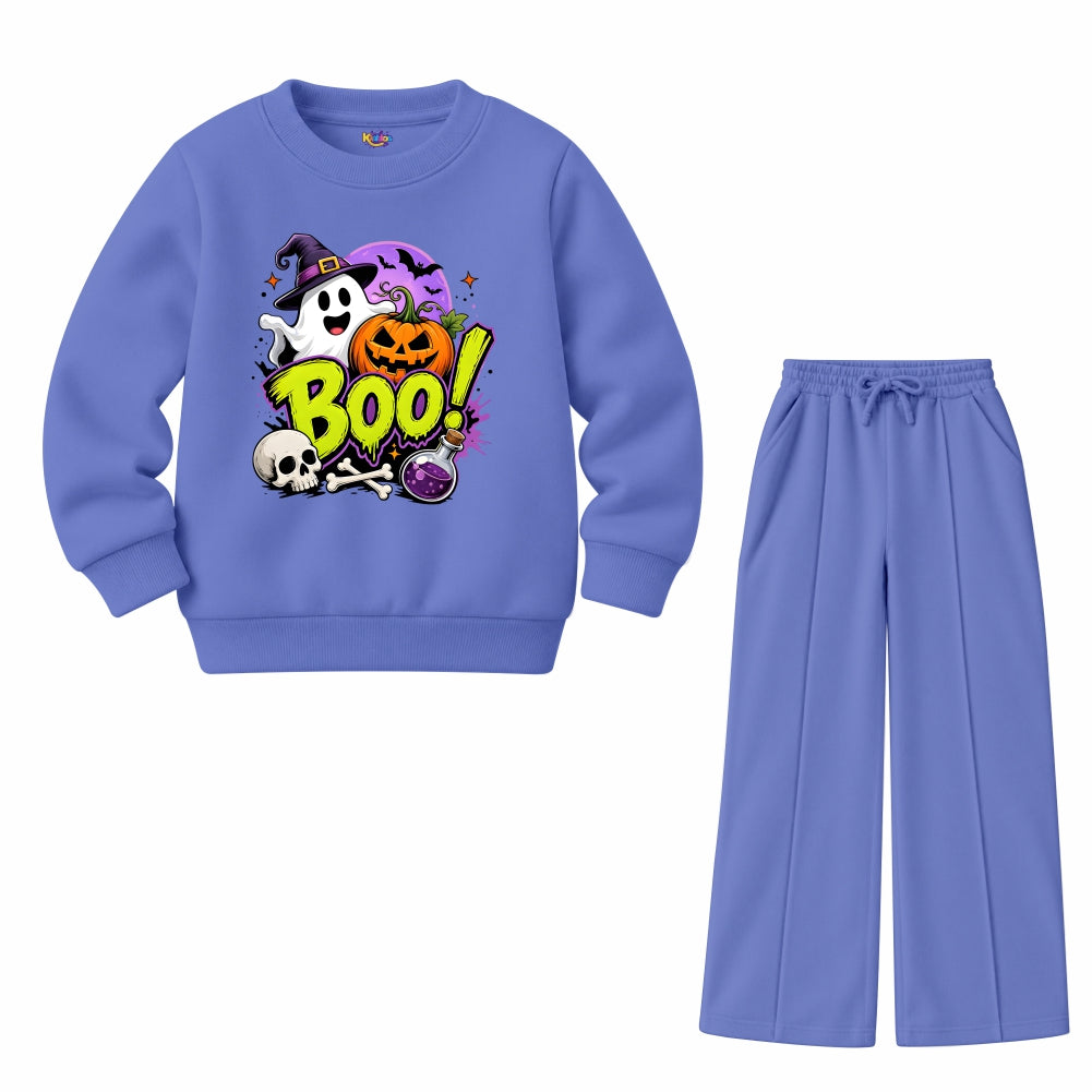 Boo Ghost Halloween (Fleece Pair)