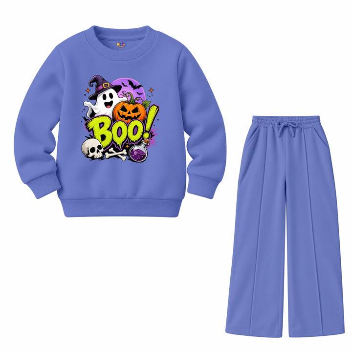 Boo Ghost Halloween (Fleece Pair)