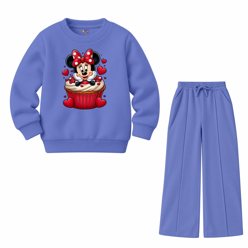 Mickey Heart Cup Cake (Fleece Pair)