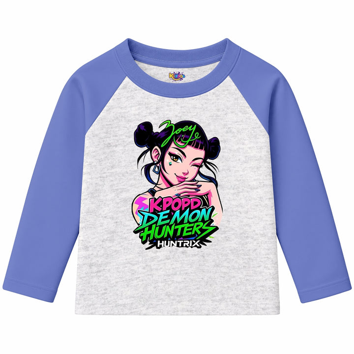 Zoey KPOP Demon Hunters (Ragnal Sleeve Shirt)