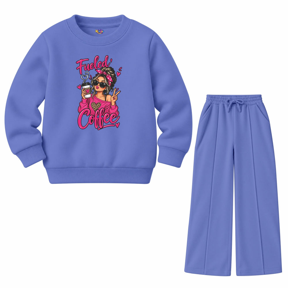 Coffee Lover Girl (Fleece Pair)