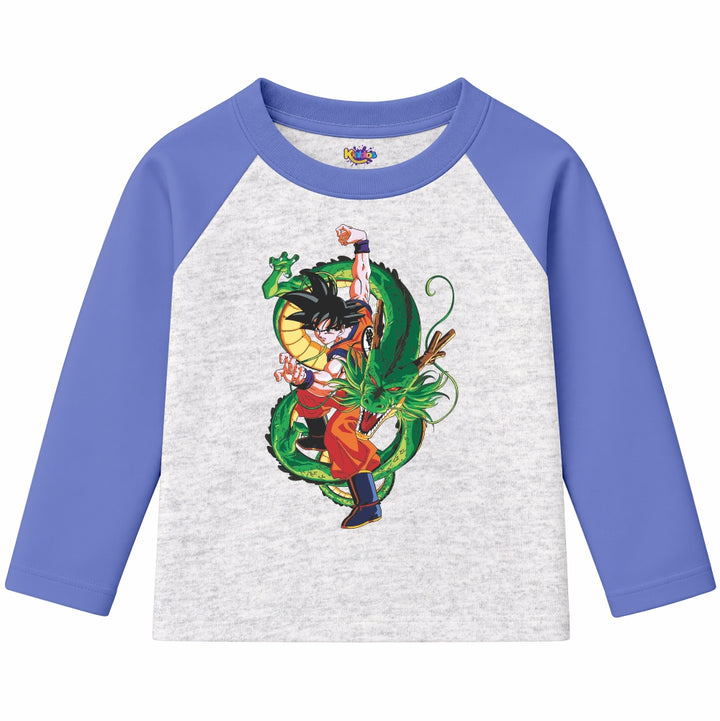 DRAGONBALL Z GOKU (Ragnal Sleeve Shirt)